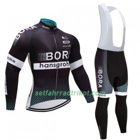 Radbekleidung Radtrikot Langarm + Lang Trägerhose 2017 Bora-Hansgrohe N001